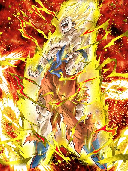 Pinnacle of Rage Super Saiyan Goku