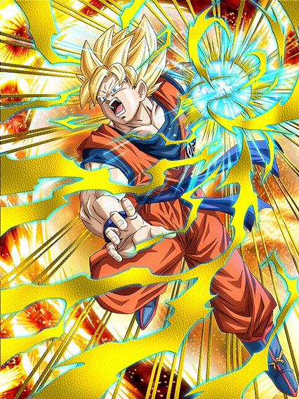 Ecstatic Combat Super Saiyan Goku