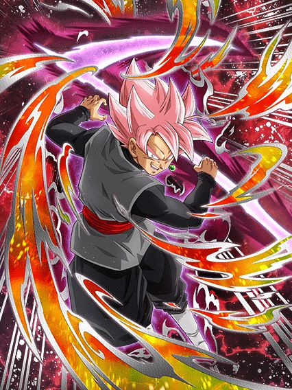 Rose Nightmare Goku Black super Saiyan Rosé/dragonball 