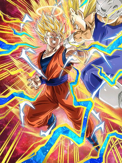 Clashing Tenacity Super Saiyan 2 Goku Angel