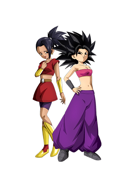 Female Saiyans of Universe 6 Caulifla Kale