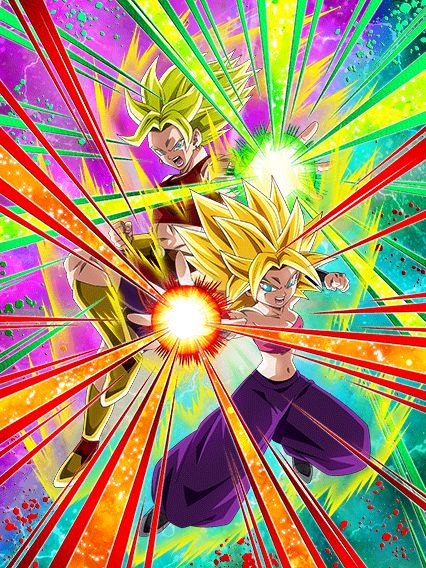 Vow to Grow Super Saiyan Caulifla Super Saiyan Kale