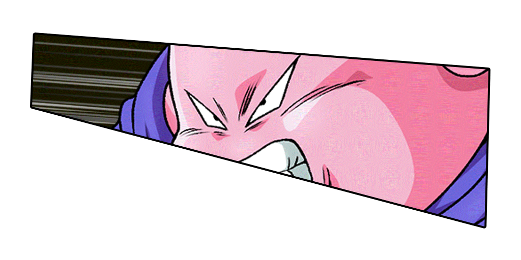 Dokkanbattle Eruption Of Anger Majin Buu Character - Cartoo PNG Transparent  With Clear Background ID 186507