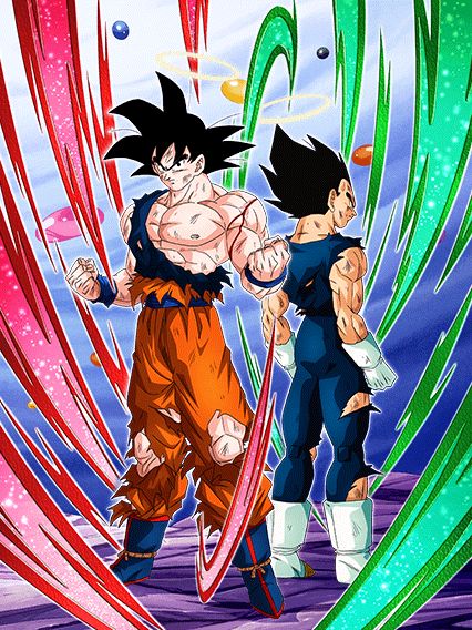 Reunion in the Otherworld Goku Angel Vegeta Angel