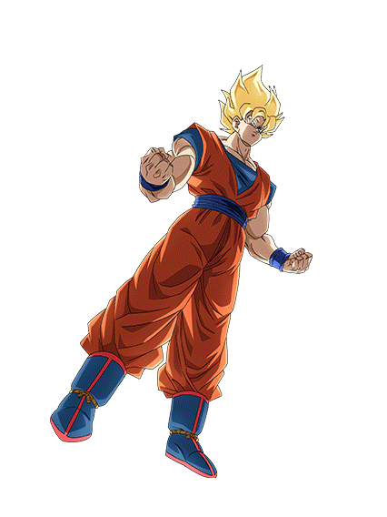 Enraged Transformation Super Saiyan Goku