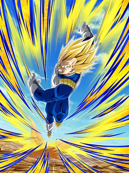 Blind Rage Super Saiyan Vegeta