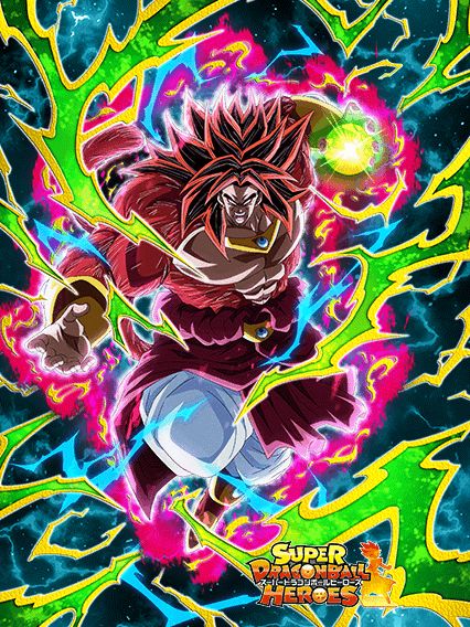 Super Dragon Ball Heroes - Broly Super Full Power Saiyan 4 Limit