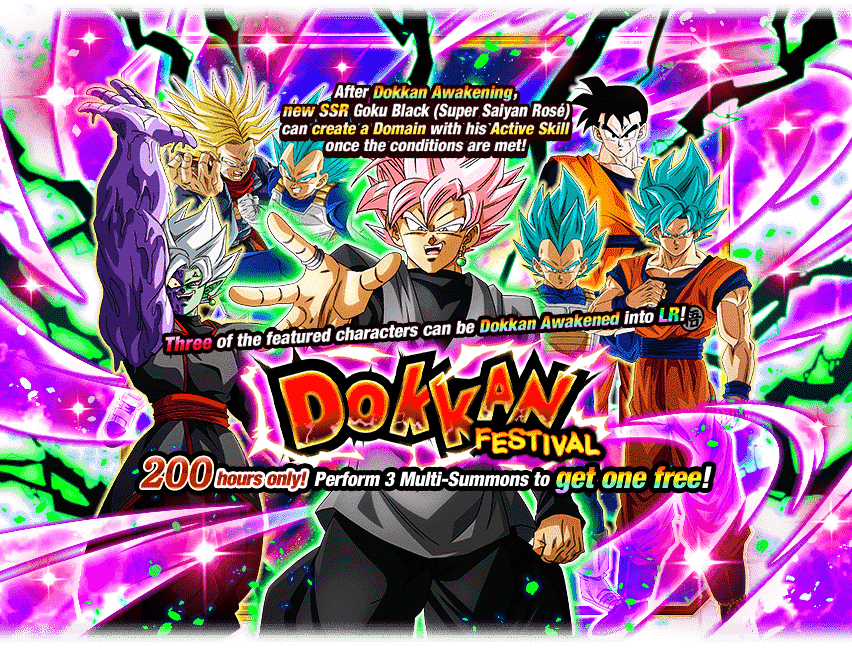 Dokkan Festival Goku Black Super Saiyan Ros Dokkan Info